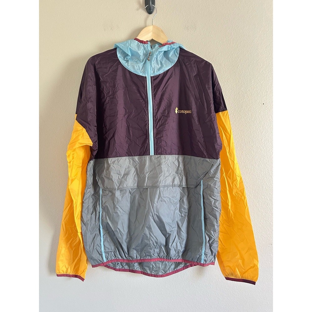 Cotopaxi Teca Windbreaker Half-Zip Jacket Pullover Multi Mens Size XL L-6